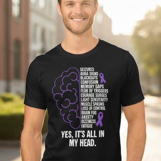 All In My Head てんかん啓発 トライブレンドＴシャツ