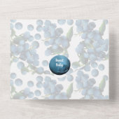 All in One Baby Shower Invite オールインワン招待状 (裏面)