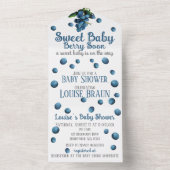 All in One Baby Shower Invite オールインワン招待状 (内側)