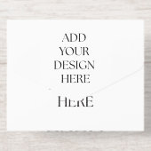 All in One Invitation オールインワン招待状 (背面)