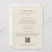 All In One Little Love Bug Baby Shower招待状 招待状 (裏面)