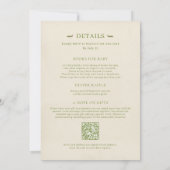 All In One Little Love Bug Baby Shower招待状 招待状 (裏面)