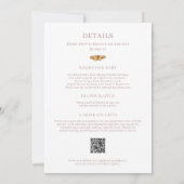 All in One Little Love Bug Baby Shower Invitation 招待状 (裏面)