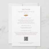 All in One Little Love Bug Baby Shower Invitation 招待状 (裏面)