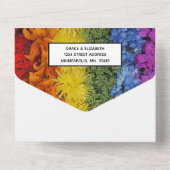 All In One LOVE Flowers同性結婚's オールインワン招待状 (裏面)