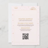 All in One Once Upon A Time Baby Shower 招待状 (裏面)