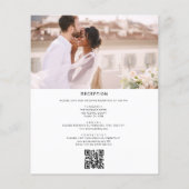 All In One QR Code Minimalist Photo 結婚 White (裏面)