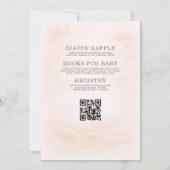 All in One Sea You Soon Baby Shower 招待状 (裏面)