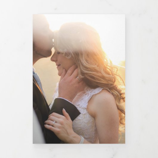 All-in-One Wedding Invitation Suite 三つ折り招待状 (カバー)