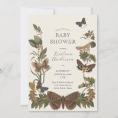 All in One Woodland Genderが赤ちゃんシャワーを発表 招待状 (正面)