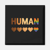 All-inclusive Hearts For Blm Racial Justice & マグネット (正面)