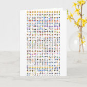 All iPhone / iOS emojis カード (黄色い花)