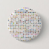 All iPhone / iOS emojis 缶バッジ (正面)