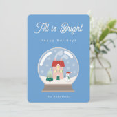 All is bright サンキューカード (スタンド正面)