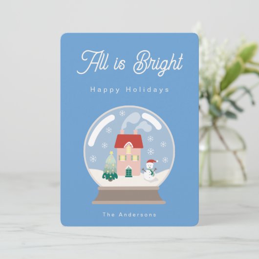 All is bright サンキューカード (スタンド正面)