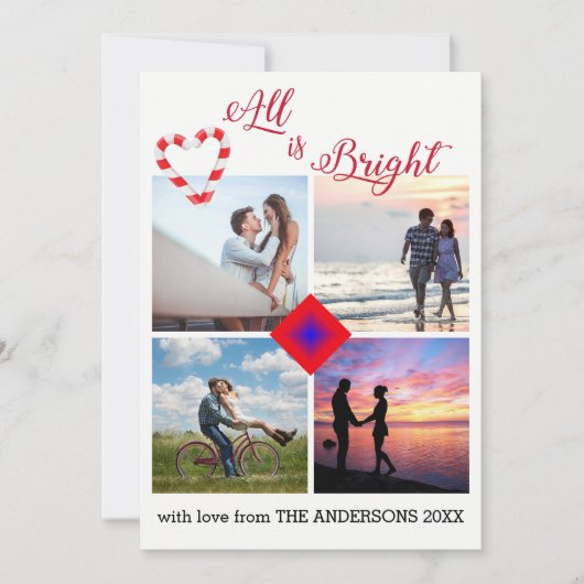 All is Bright Candy Capeハート写真コラージュ (正面)