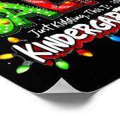 All Is Calm Just Kidding Christmas Kindergarten Te ポスター (角)