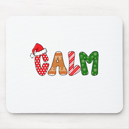 All Is Calm Just Kidding This Is 1st Grade Preppy  マウスパッド (正面)