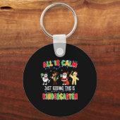 All Is Calm Just Kidding This Is Kindergarten Chri キーホルダー (正面)