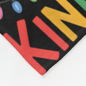 All Is Calm Just Kidding This Is Kindergarten Chri フリースブランケット (角)