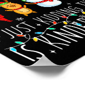 All Is Calm Just Kidding This Is Kindergarten Chri ポスター (角)