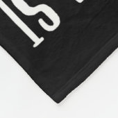 All Is Calm Just Kidding This Is Kindergarten Xmas フリースブランケット (角)