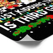 All Is Calm Just Kidding This Is Third Grade Chris ポスター (角)