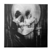 All Is Vanity Charles Allan Gilbert タイル (正面)