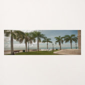 All Is Well海トロピカルパーム自然インスパイア ヨガマット (裏面(横))