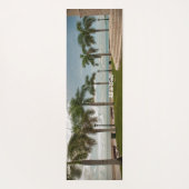 All Is Well海トロピカルパーム自然インスパイア ヨガマット (裏面)