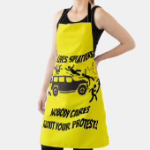 ALL LIVES SPLATTERED NOBODY CARES ABOUT YOUR  エプロン (インサイチュ)