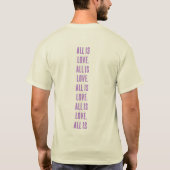ALL Love Tシャツ2 Tシャツ (裏面)