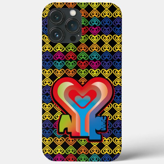 ALL LOVES  BY MASANSER Case-Mate iPhoneケース (裏面)
