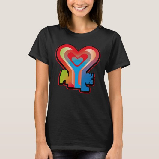 ALL LOVES BY MASANSER Tシャツ (正面)