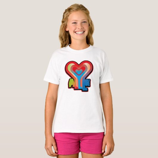 ALL LOVES BY MASANSER Tシャツ (正面フル)
