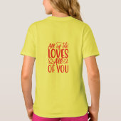 All Me Loves All Of You-67519 Tシャツ (裏面)
