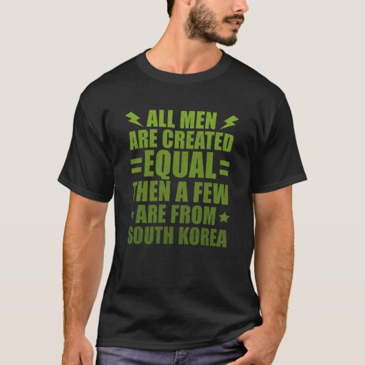 All Men Are Created Equal Belizean Humor Belize Tシャツ (正面)