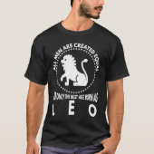 All Men Are Created Equal  Best Are Born As Leo Tシャツ (正面)