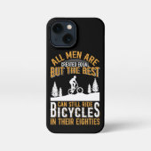All Men Are Created Equal Bicycles Cycling iPhoneケース (裏面)