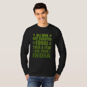 All Men Are Created Equal Moroccan Humor Morocco Tシャツ (正面フル)