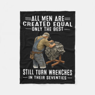 All Men are Created Equal Only The Turn Wrenches フリースブランケット
