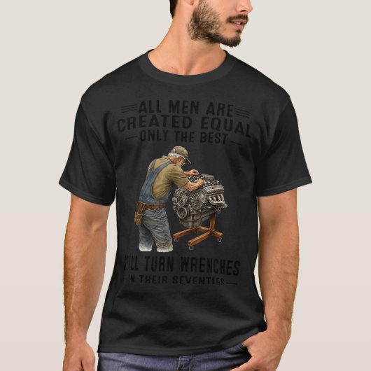 All Men are Created Equal Only The Turn Wrenches Tシャツ (正面)