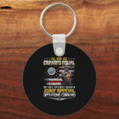All Men Are D Equal Joint Special Operations Comma キーホルダー (正面)
