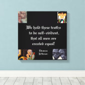 ALL MEN ARE EQUAL  キャンバスプリント (インサイチュ (ウッドフロア))