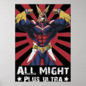 ALL MIGHT PLUS ULTRA ポスター (正面)