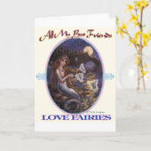 All My Friends 最高の Love Faires アップロード カード (黄色い花)