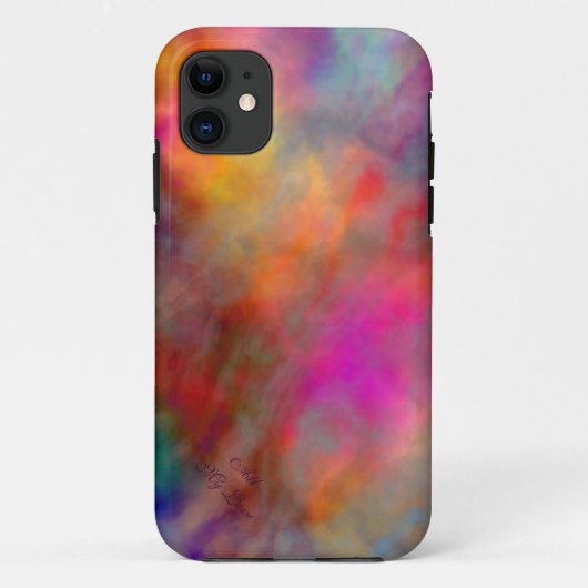 「All My Love」抽象デザイン iPhoneケース Case-Mate iPhoneケース (裏面)