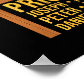 All My Role Models Went To Prison Funny Christian  ポスター (角)