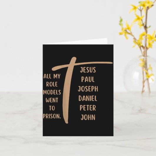 All My Role Models Went To Prison - Jesus ...(on B カード (黄色い花)