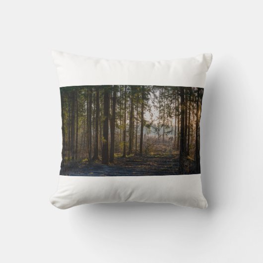 All Natural Organic Trees (123) クッション (正面)